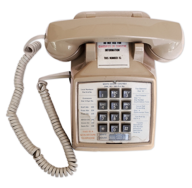Telephone From the White House -- Used For Making Non-Secure Calls